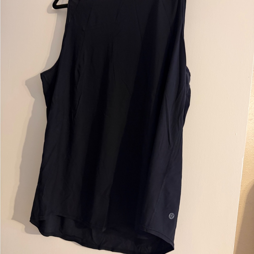 Lululemon Athletica Black Tank with Mesh Back